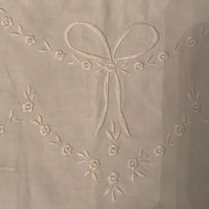 Euro Sham with embroidery